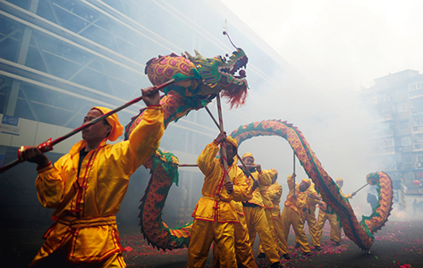 Nouvel an chinois à Wuhan (Chine)
© Zhou Chao – ImagineChina / AFP