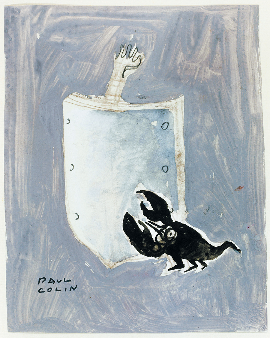 Paul Colin, projet d’affiche pour la Ligue française contre le cancer, 1950  © Paris Musées, musée Carnavalet, Dist. RMN-Grand Palais / image ville de Paris