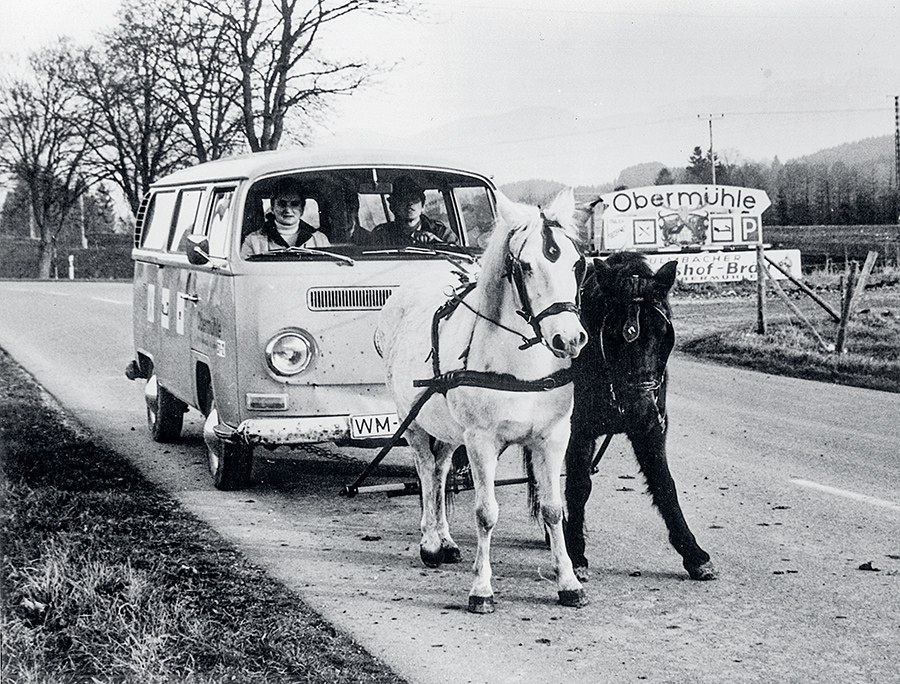 Novembre 1973, dans une Bavière affectée par l’arrêt des livraisons de pétrole décidé par les pays de l’Opep  © akg-images