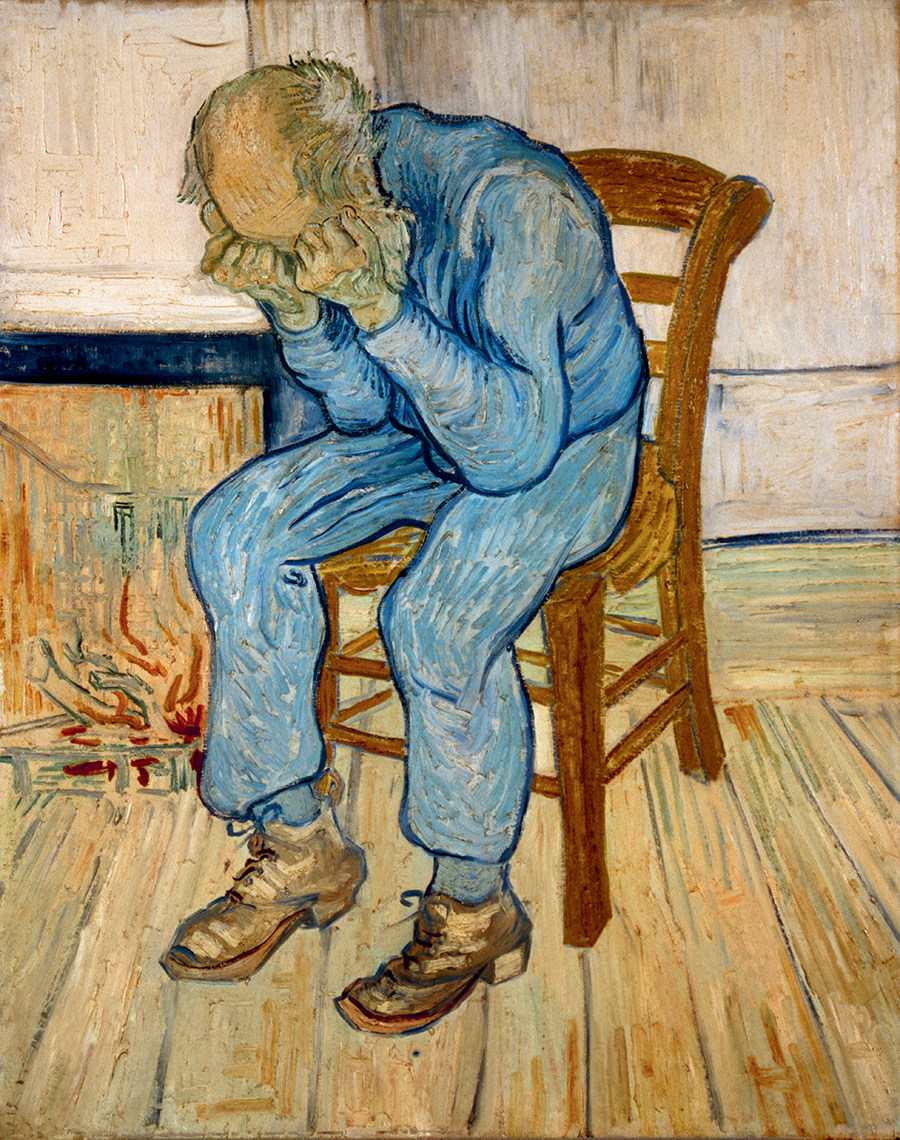 Vincent Van Gogh, Le Vieil Homme triste, 1890 © akg-images