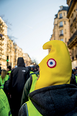 Acte XV des Gilets jaunes, Paris, 23 février 2019
© Francis Azevedo / hanslucas.com