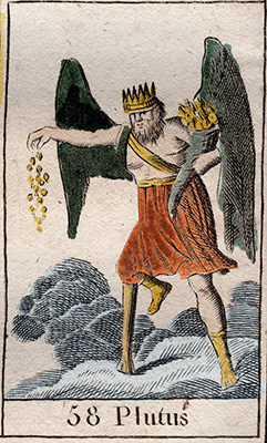 Ploutos dans Mythologie de la jeunesse 
de Pierre Blanchard, 1803
©Lee / Leemage