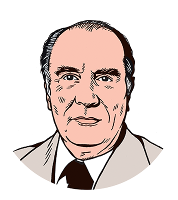 les auteurs du 1 : François Mitterrand