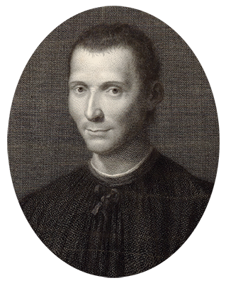 les auteurs du 1 : Nicolas Machiavel
