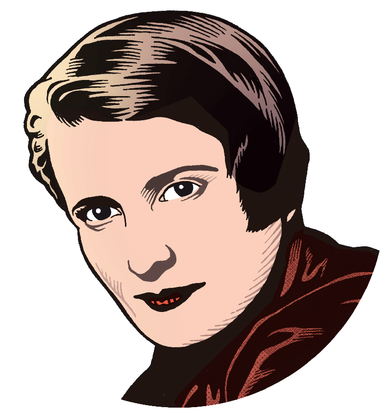 les auteurs du 1 : Ayn Rand