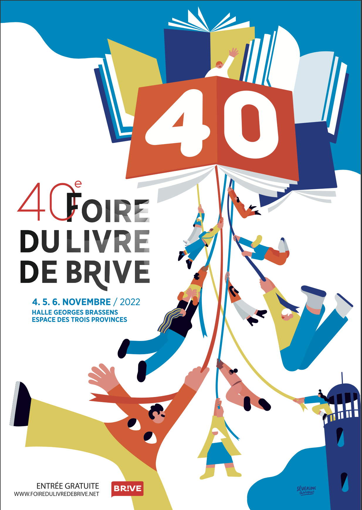 Le 1 est partenaire de la 40e édition de la foire du livre de Brive