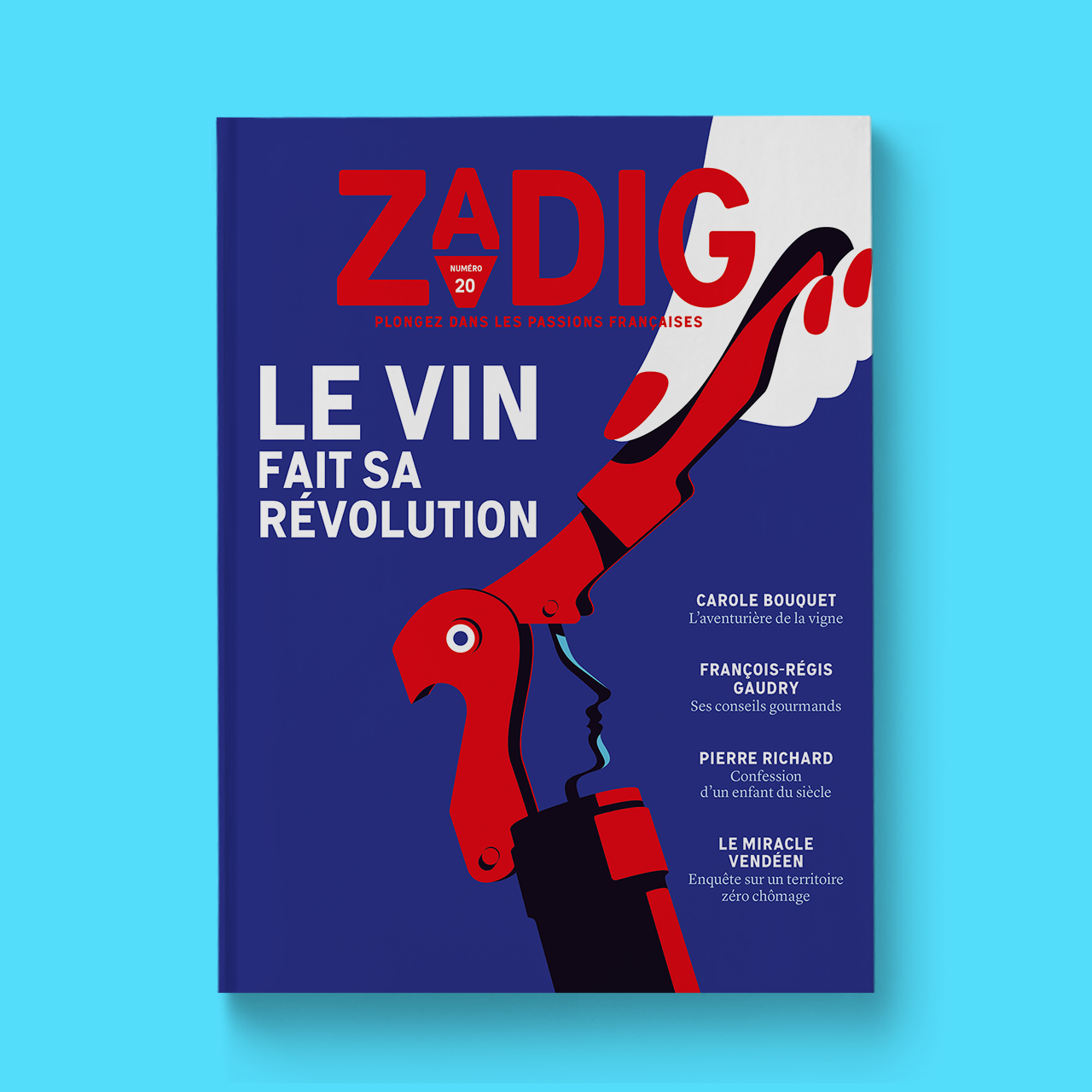 Découvrez le dernier numéro de Zadig « Le vin fait sa révolution »