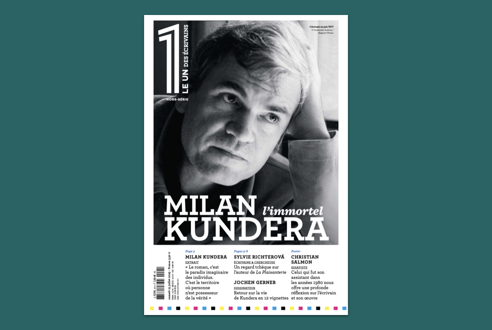 Le nouveau hors-série du 1 : Milan Kundera, l'immortel