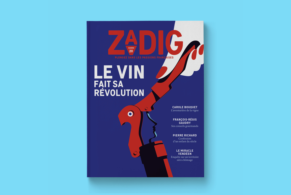 Découvrez le dernier numéro de Zadig « Le vin fait sa révolution »